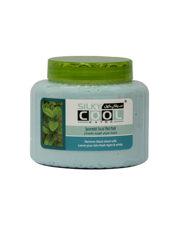 Silky Cool Facial Mud Mask 500 Ml - Spearmint